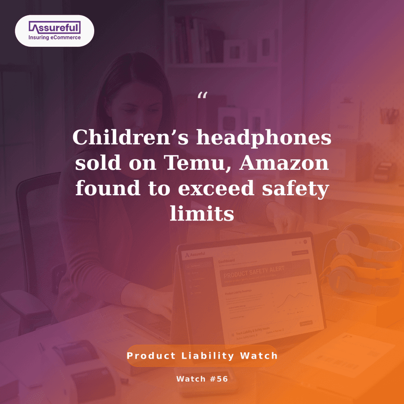 Children’s headphones sold on Temu, Amazon found to exceed safety limits
