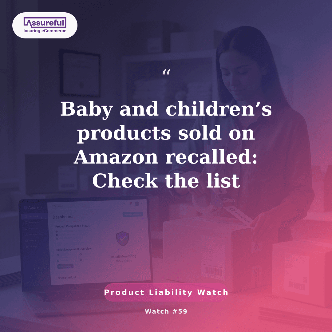 Baby and children’s products sold on Amazon recalled: Check the list