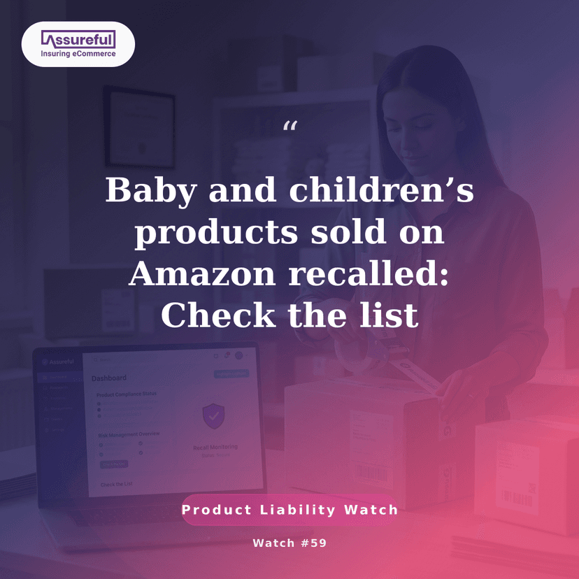 Baby and children’s products sold on Amazon recalled: Check the list