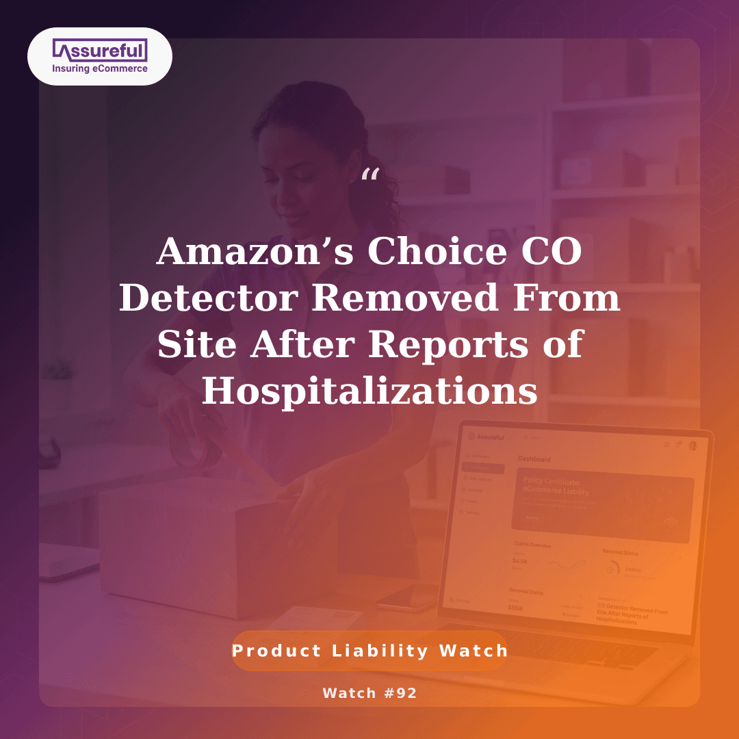 Amazon’s Choice CO Detector Removed From Site After Reports of Hospitalizations