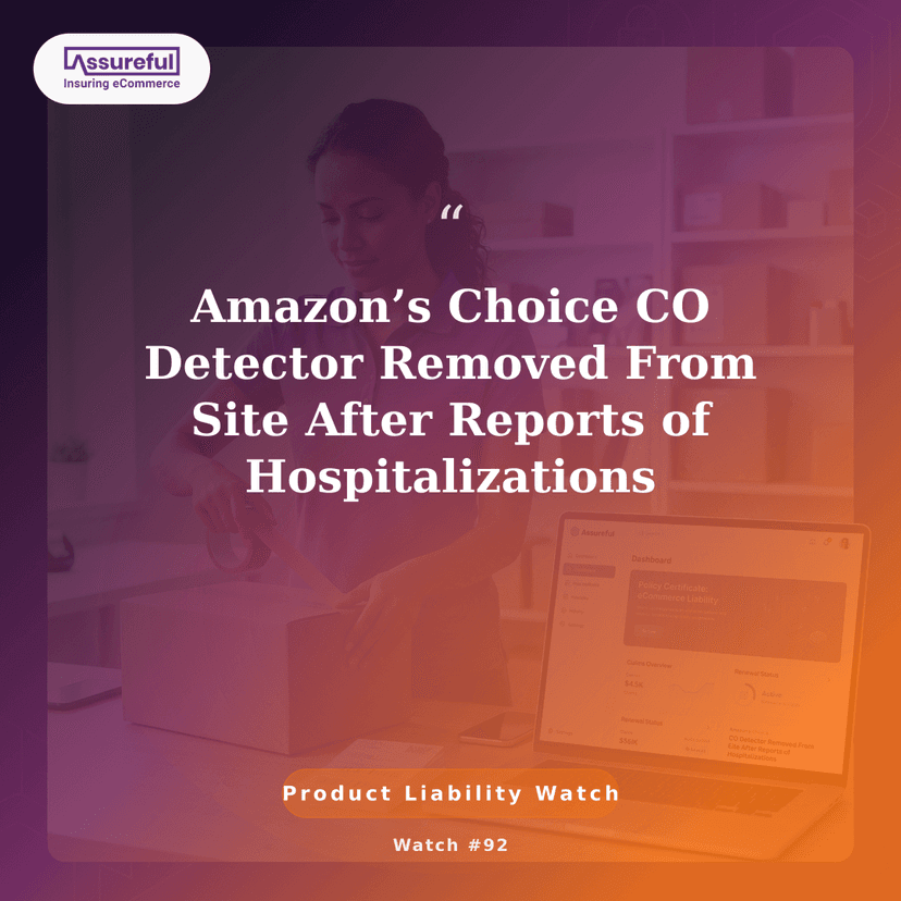 Amazon’s Choice CO Detector Removed From Site After Reports of Hospitalizations