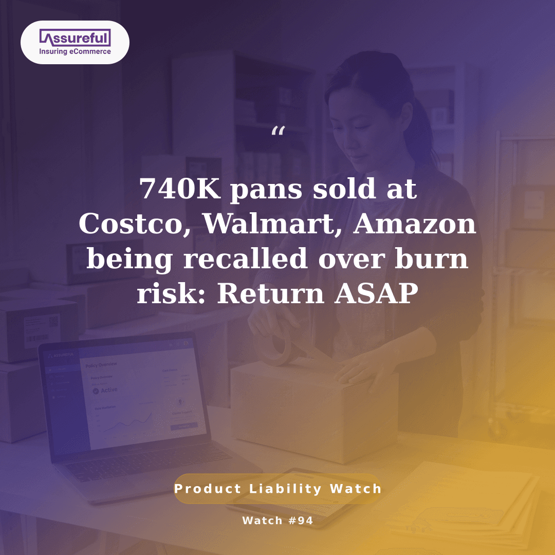 740K pans sold at Costco, Walmart, Amazon being recalled over burn risk: Return ASAP