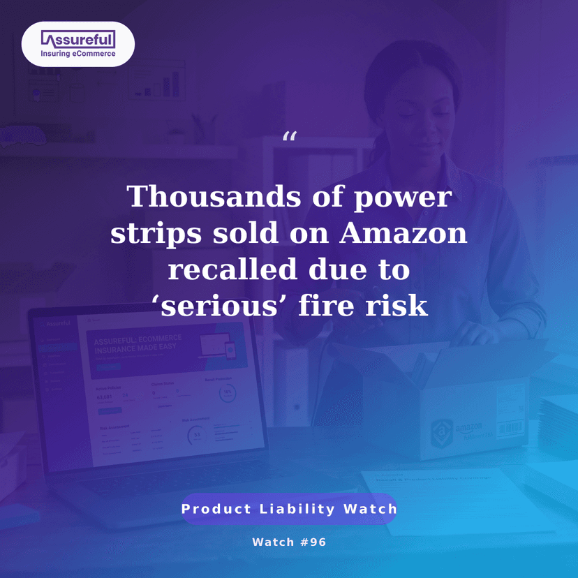 Thousands of power strips sold on Amazon recalled due to ‘serious’ fire risk