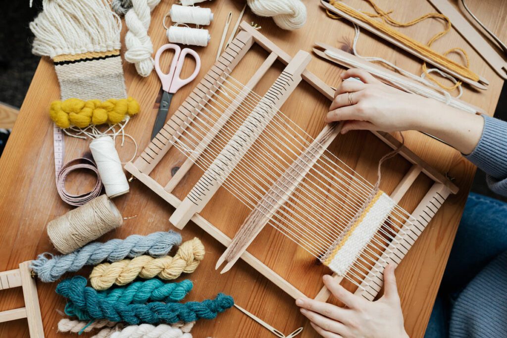 hand made weaving